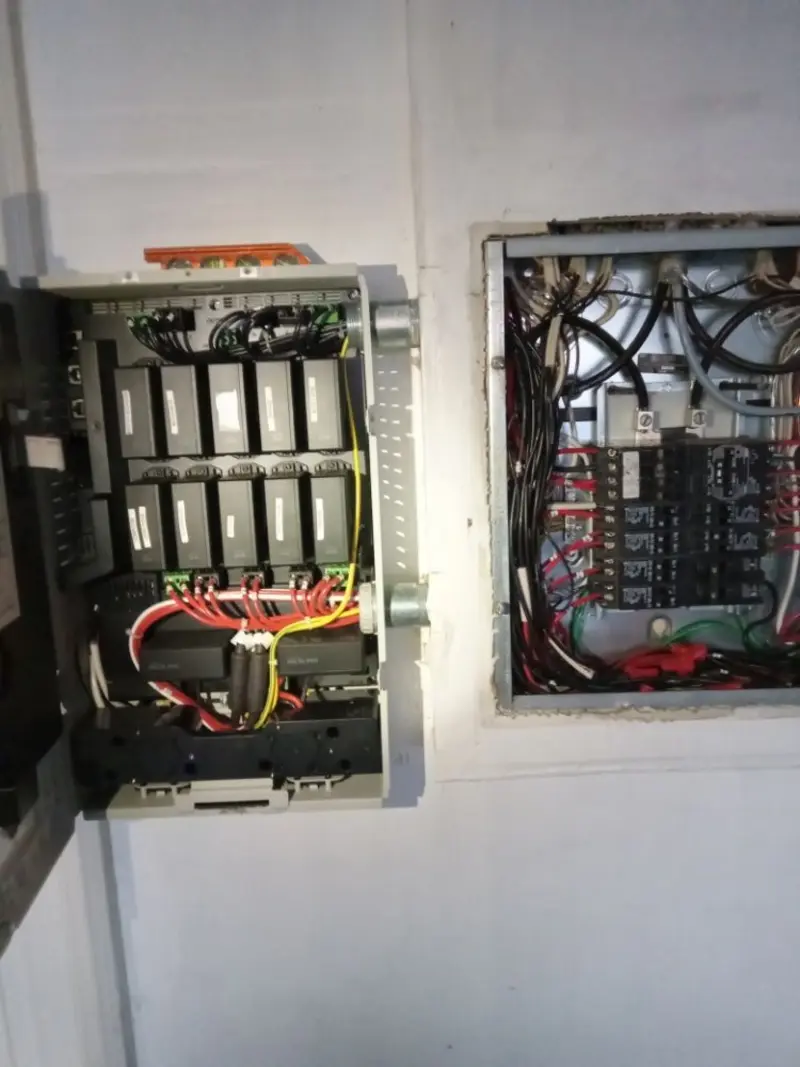 Electrical panel upgrade completed for Indoor Lighting Installation in Maumee